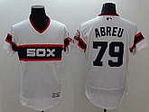 Chicago White Sox #79 Jose Abreu White 2016 Flexbase Authentic Collection Stitched Jersey,baseball caps,new era cap wholesale,wholesale hats